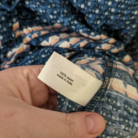 Lane Bryant peplum top/blouse size 22 - Picture 5 of 9